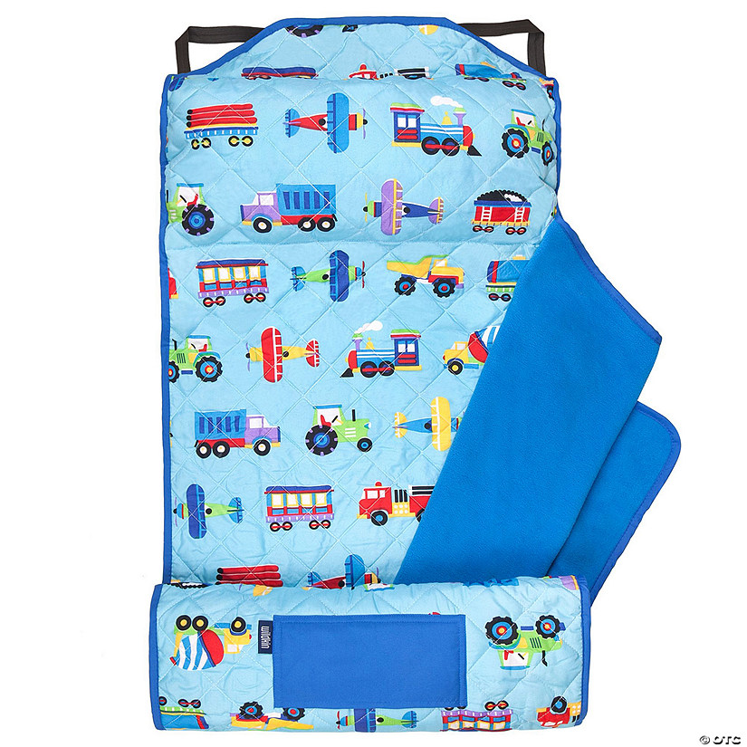Trains, Planes & Trucks Quilted Nap Mat Image