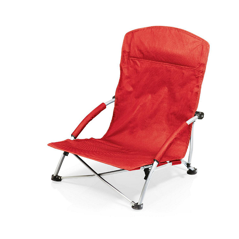 Tranquility Beach Chair with Carry Bag - Red Image