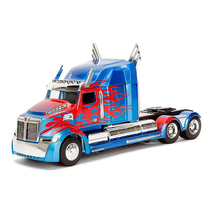 Transformers 1:24 Optimus Prime MetalFigs Diecast Collectible Vehicle Image