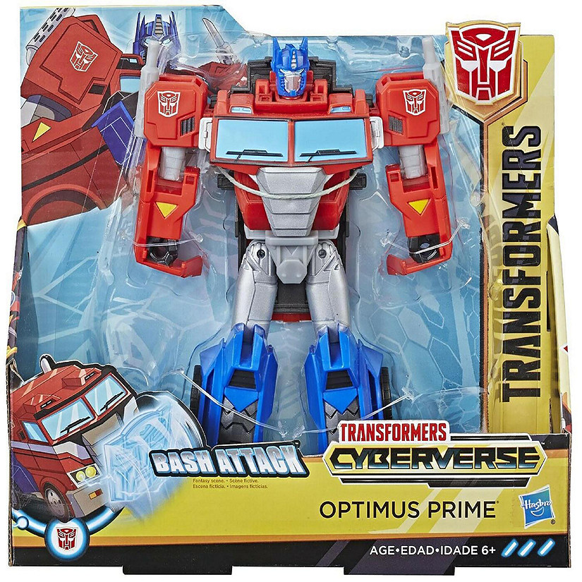 Transformers Cyberverse Action Attackers  Ultra Class Optimus Prime Image