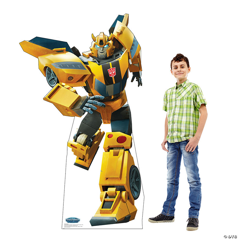 Transformers Earthspark Bumblebee Life-Size Cardboard Cutout Stand-Up Image