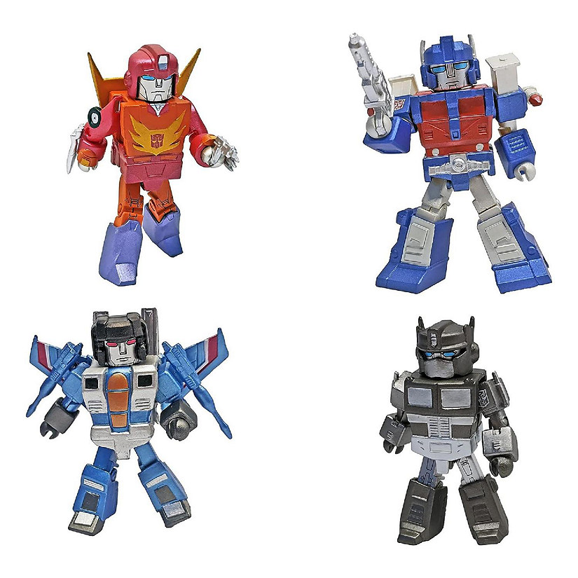 Transformers Exclusive 4-Piece Minimates VHS Box Set Image