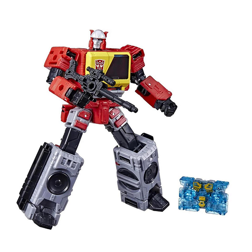 Transformers Generations Legacy Voyager Autobot Blaster & Eject Action Figure Image