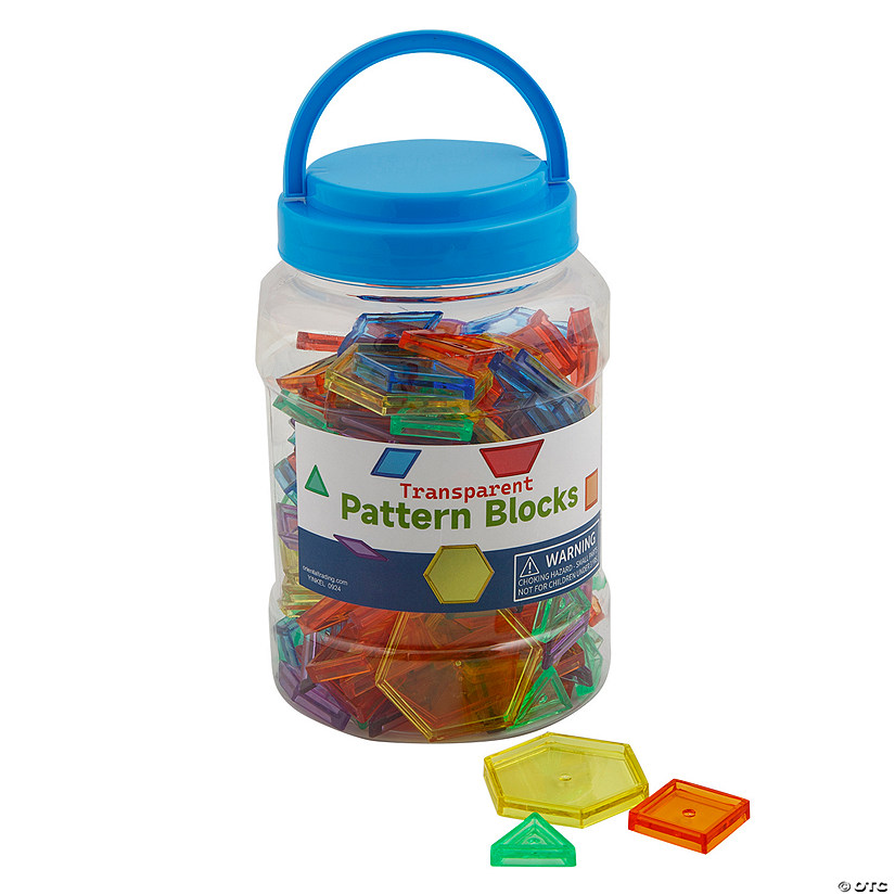 Translucent Shape Multicolor Plastic Counters in Jar &amp;#8211; 140 Pc. Image