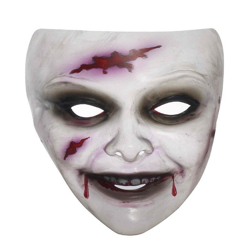 tilstrækkelig Snuble gået i stykker Transparent Female Zombie Costume Mask | Oriental Trading