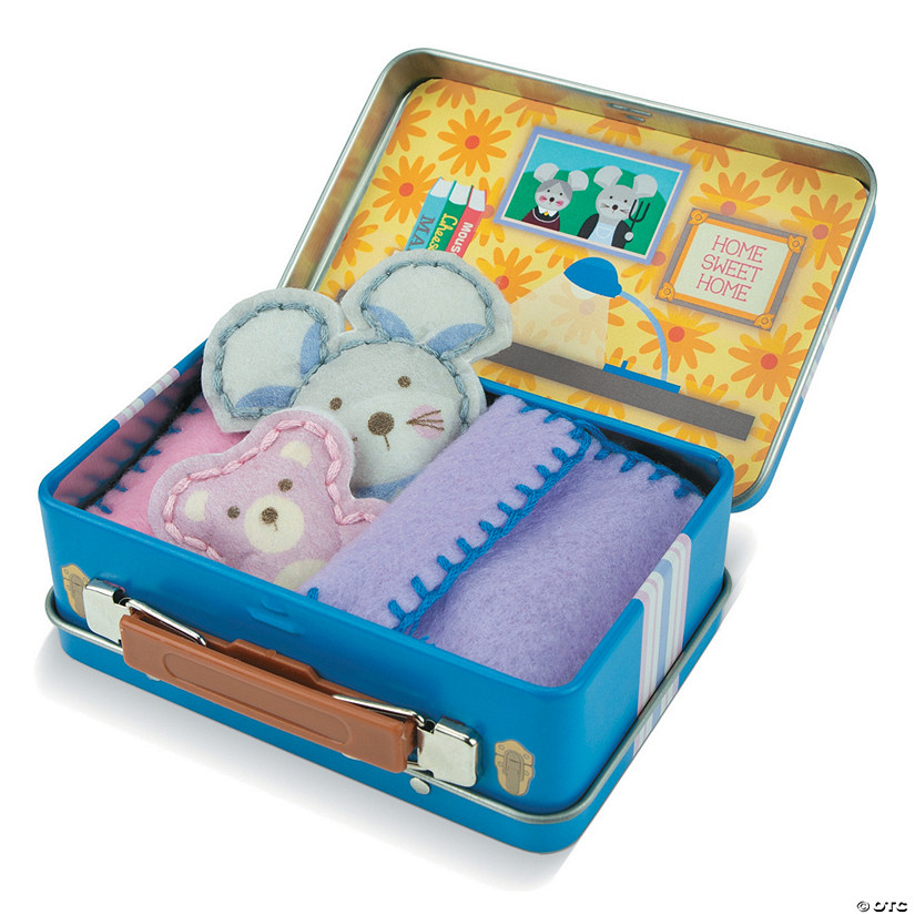 Travel Buddies Mouse and Teddy Bear Image