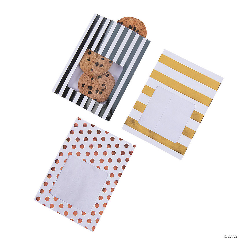 Treat Bags with a Cellophane Window Oriental Trading