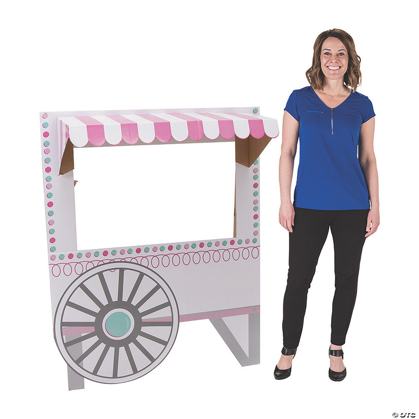 Treat Cart Life-Size Cardboard Stand-Up Image