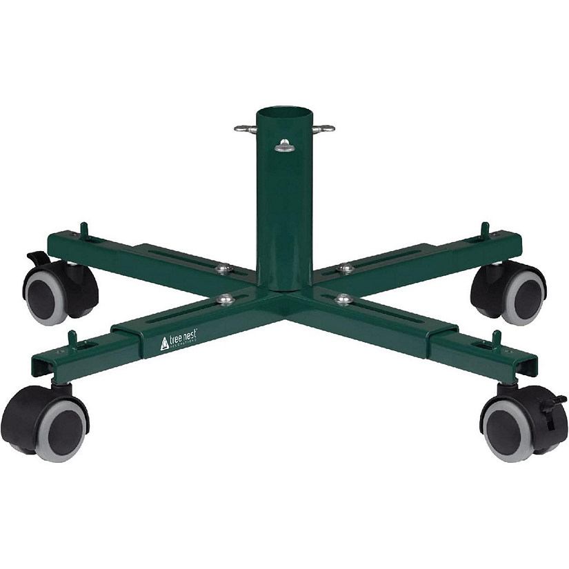 Tree Nest Movable and Adjustable Tree Base for Artificial Trees, Green Image