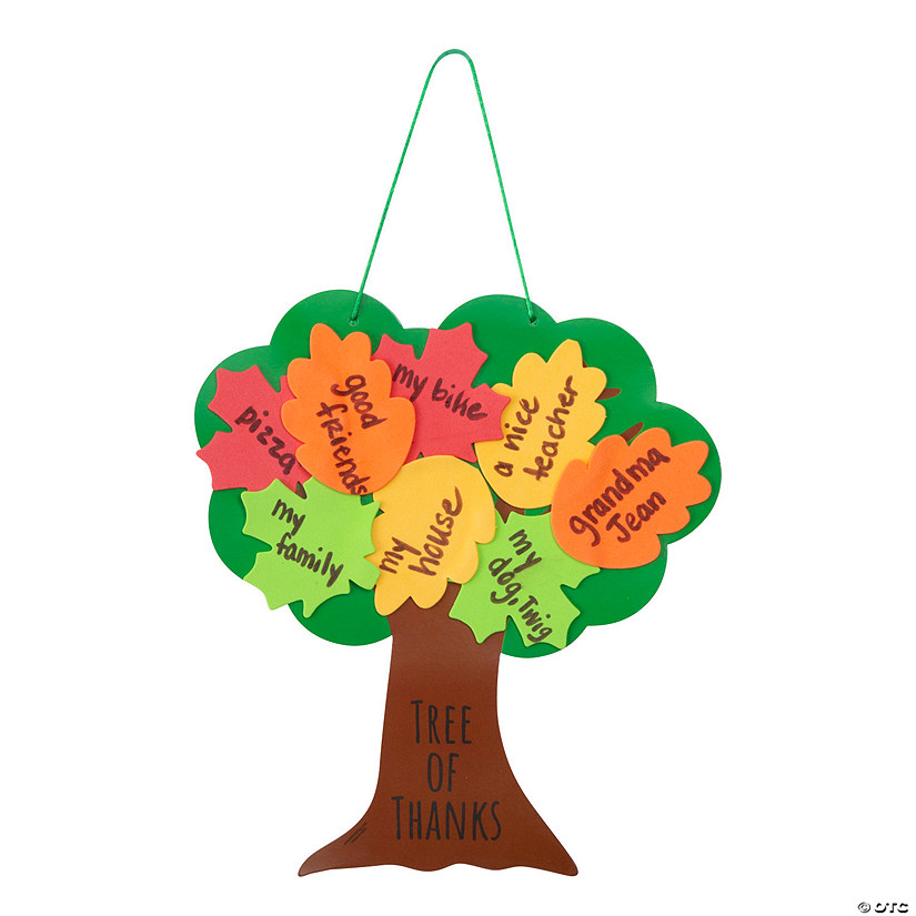 &#8220;Tree of Thanks&#8221; Craft Kit - Makes 12 Image