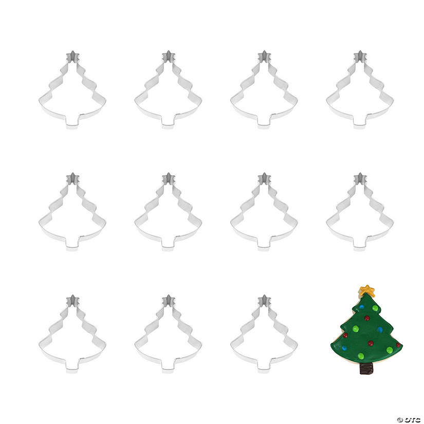 Tree W/Star 4" Cookie Cutters Image