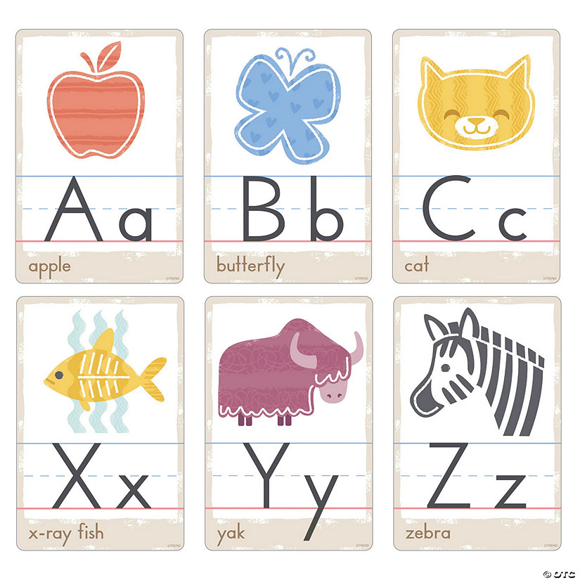 TREND Good Nature Alphabet Cards Learning Set Image