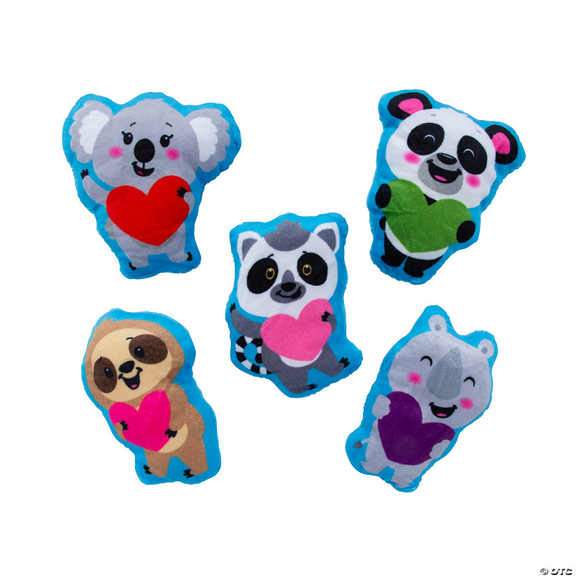 Trendy Valentine Stuffed Animals - 50 Pc. Image