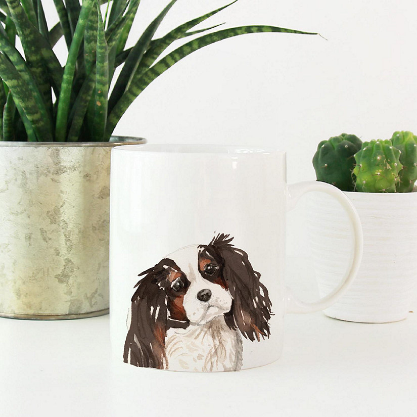 Tri Color King Charles Spaniel Mug Image
