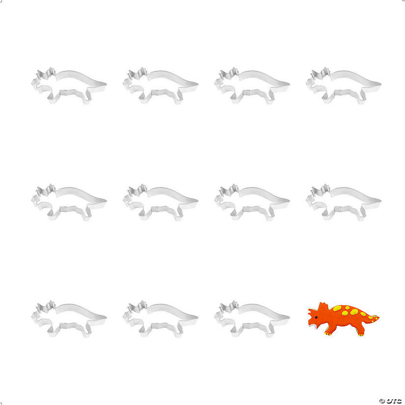 Triceratops 6" Cookie Cutters Image