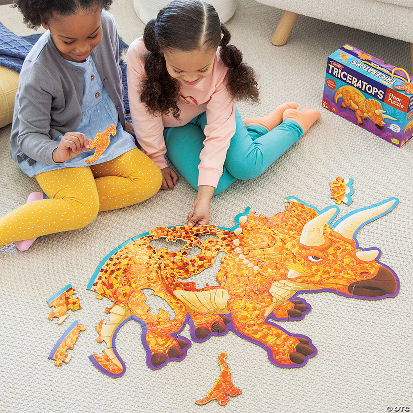 Triceratops Floor Puzzle Image