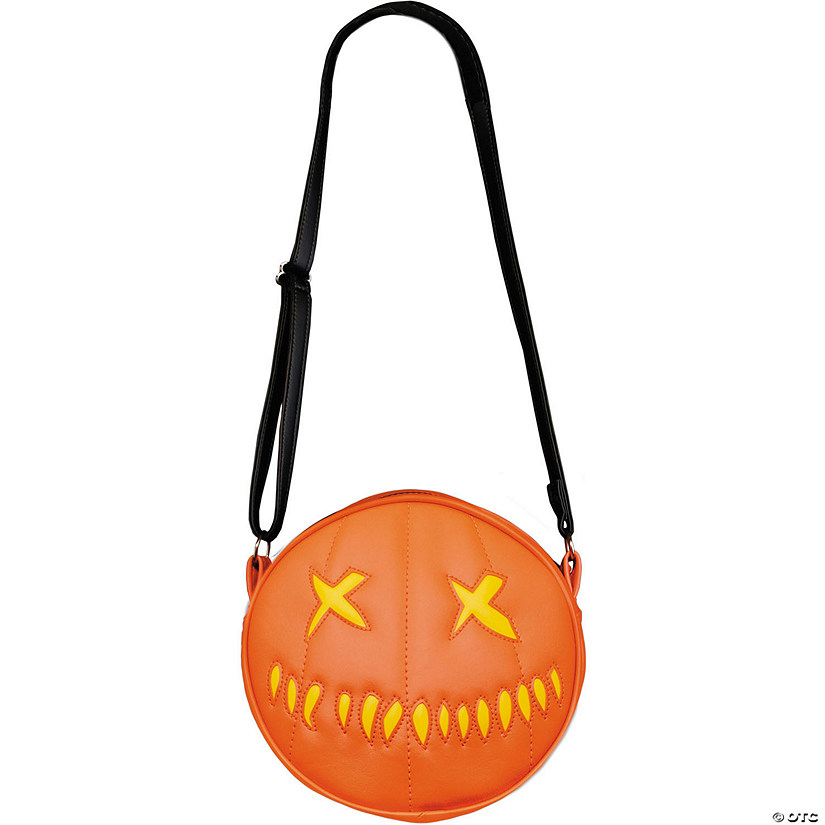 Trick &#8217;r Treat&#8482; Lit Sam O&#8217; Lantern Bag with Adjustable Strap Image