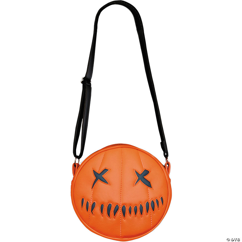 Trick &#8217;r Treat&#8482; Unlit Sam O&#8217; Lantern Bag with Adjustable Strap Image