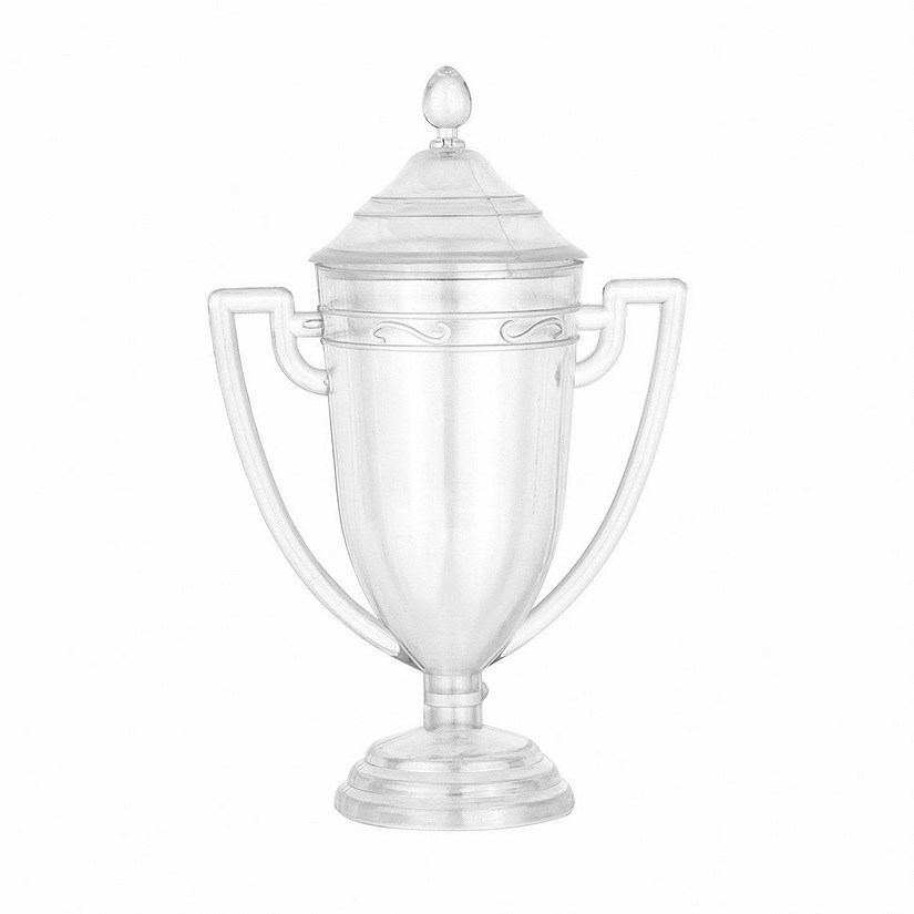Trophy Cup Shaped Acrylic Candy Boxes 24 Pack 1.69"X3.5"X3.14" Image