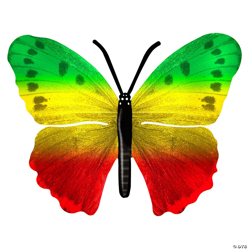 Tropic large butterfly wall art Oriental Trading