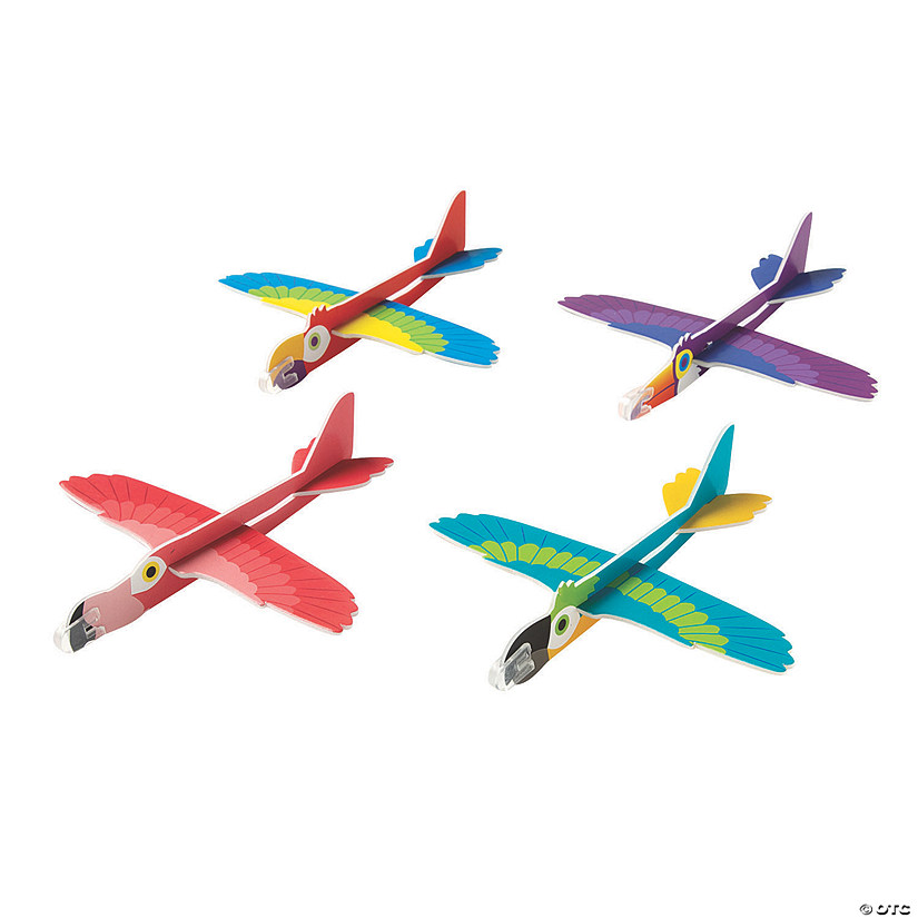 Tropical Bird Gliders - 24 Pc. Image