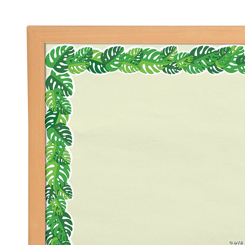 Tropical Leaves Bulletin Board Borders 12 Pc. Oriental Trading