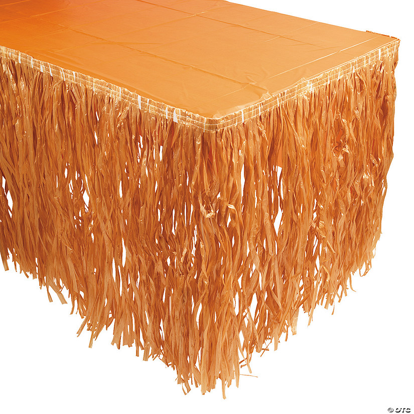 Tropical Table Skirt Image