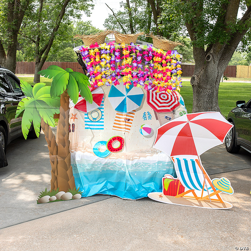Tropical Trunk-or-Treat Decorating Kit - 27 Pc. Image