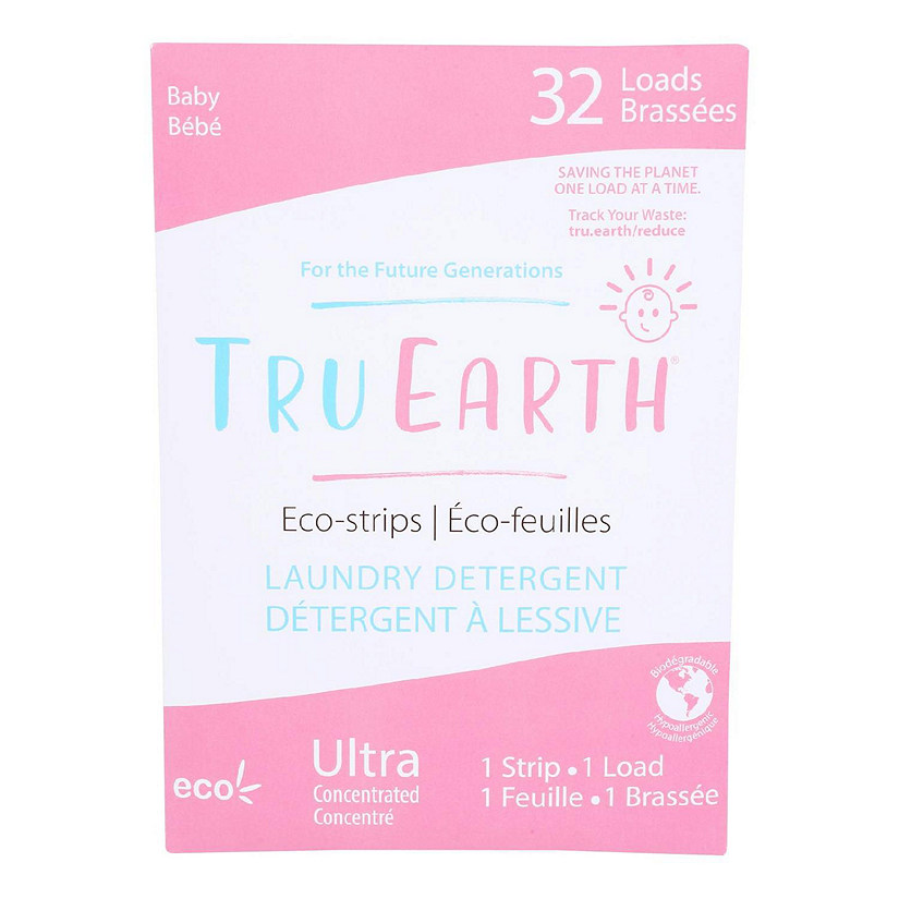 Tru Earth - Detergent Baby Eco Strip - Case of 12-32 CT Image