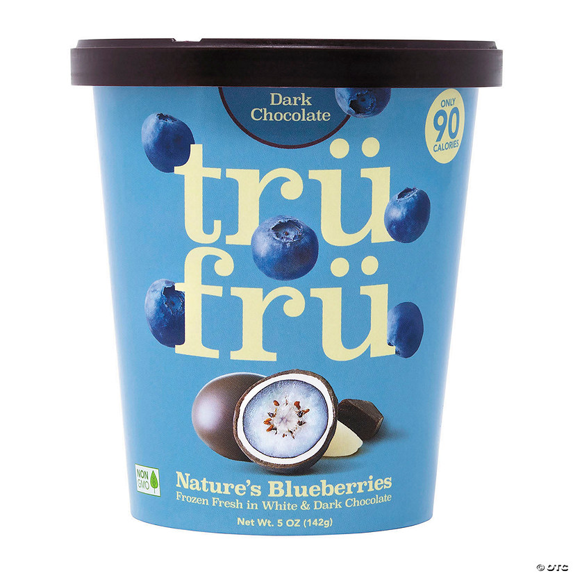Tru Fru Blueberries in White & Dark Chocolate (5 oz, 8 Pack) Image