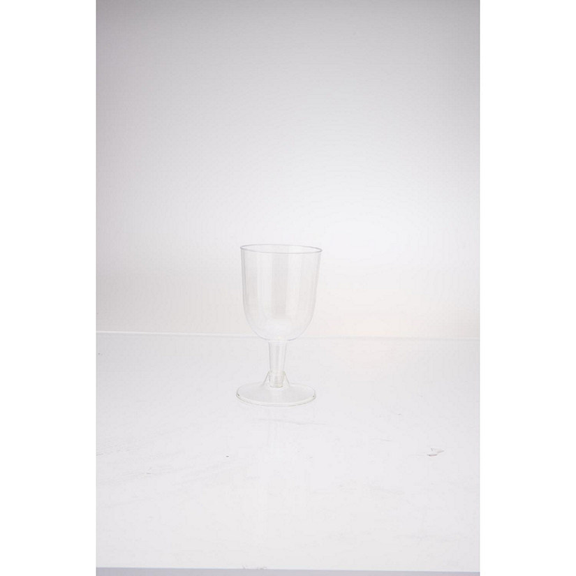 True Party: 6 oz Plastic Wine Glass Set, 20 pack Image