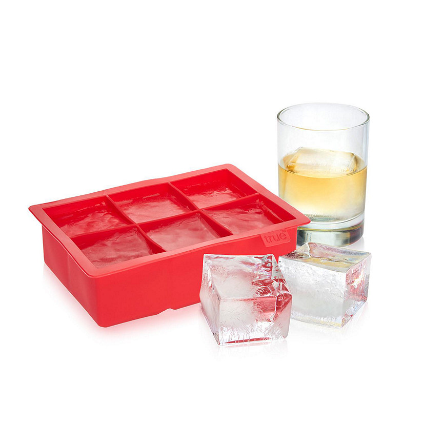 True Red Colossal Ice Cube Tray Image