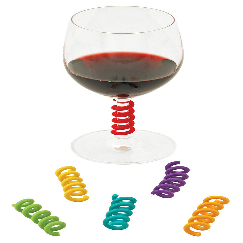 True Stem Springs Silicone Wine Charms Image