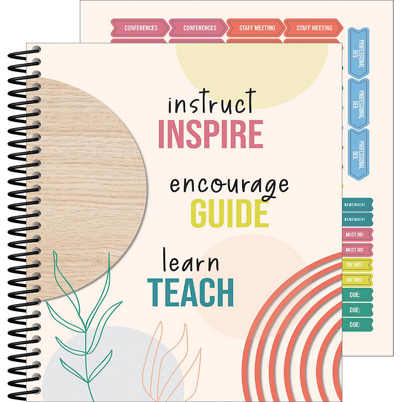 True to You Undated Daily Teacher Planner Image