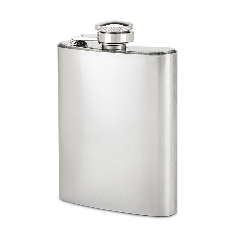 TrueFlask&#8482;: 4 oz Stainless Steel Flask Image