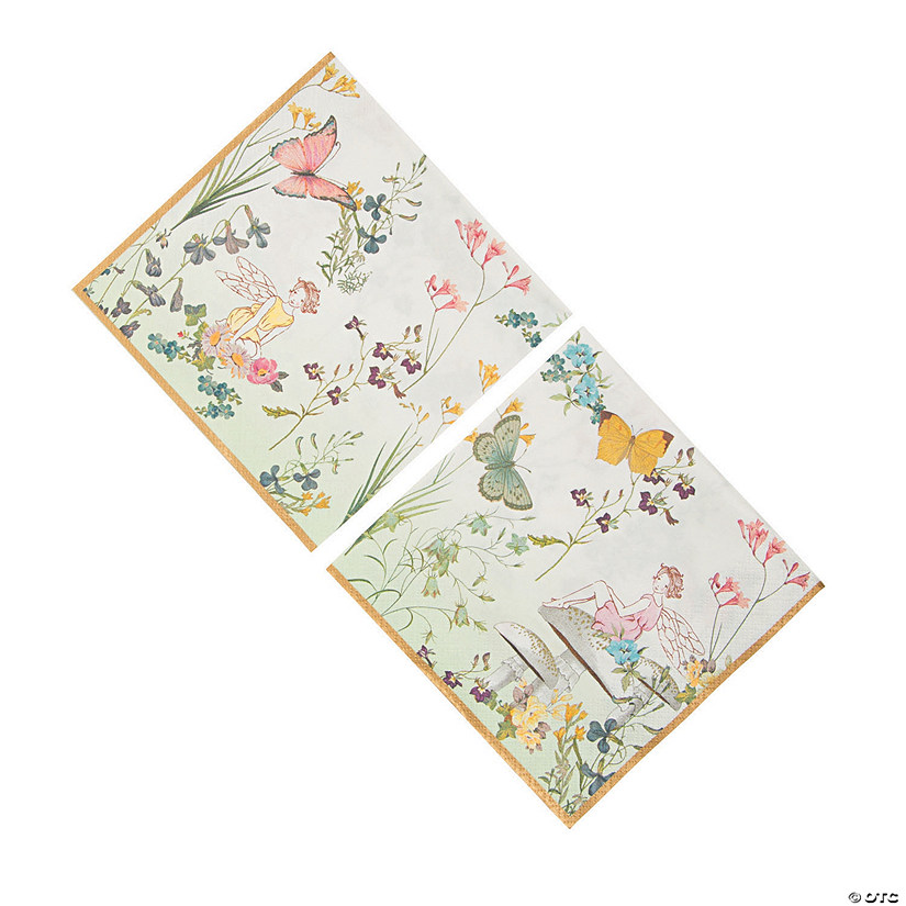 Truly Fairy with Butterflies Luncheon Napkins - 20 Pc. Image