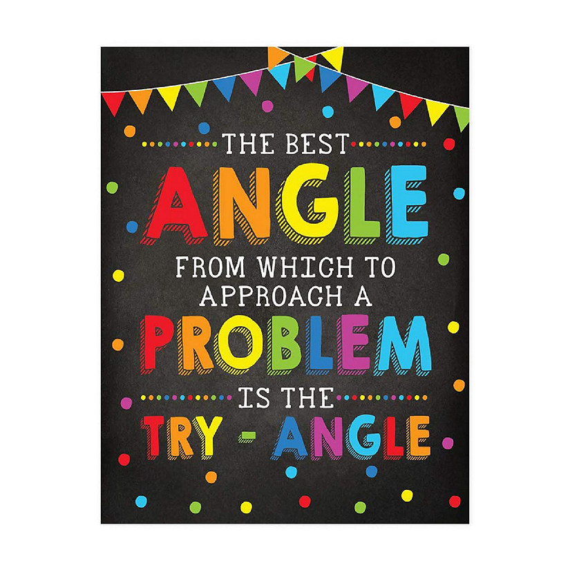 Try-Angle Math Quote 8.5x11in Image