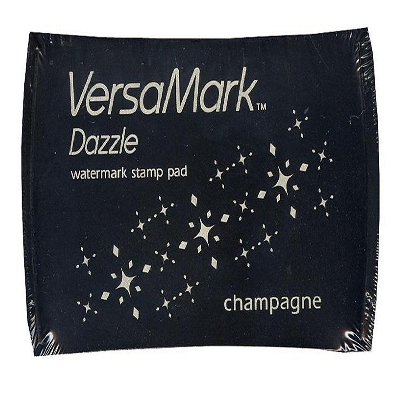 Tsukineko Versamark Dazzle Ink Pad Champagne Image