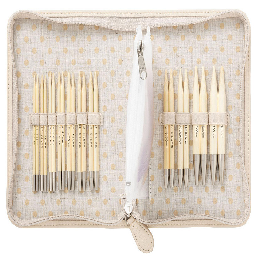Tulip CarryC Interchangeable Bamboo Knitting Needle SetSizes 3.25mm