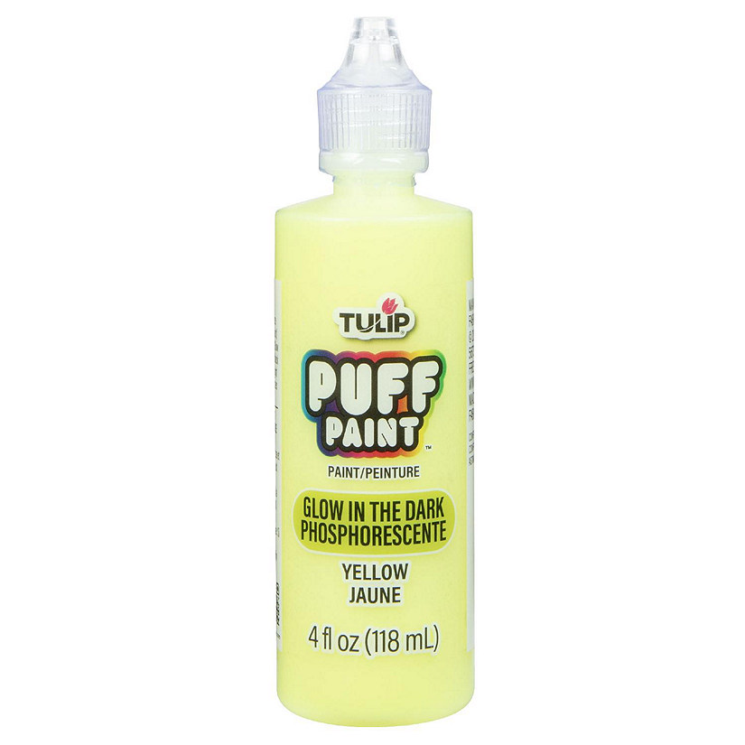 Tulip Dimensional Fabric Paint 4oz-Glow - Yellow Image