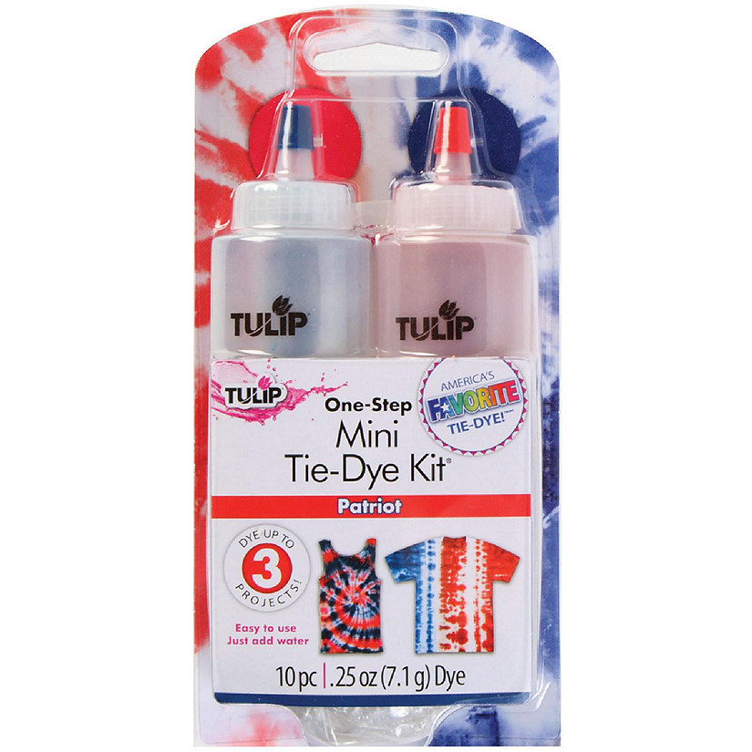 Tulip One-Step Mini Tie-Dye Kit-Patriot Image