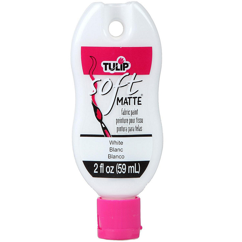 Tulip Soft Matte Fabric Paint 2oz-White Image
