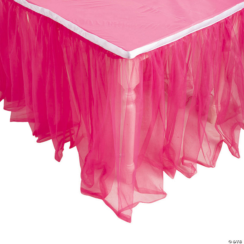 Tulle Table Skirt Oriental Trading