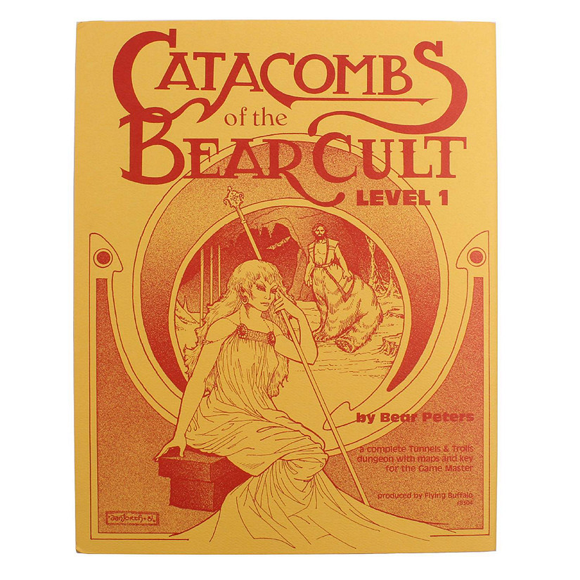 Tunnels & Trolls: Catacombs of the Bear Cult (GM Adventure), Fantasy Role Playing Game Image