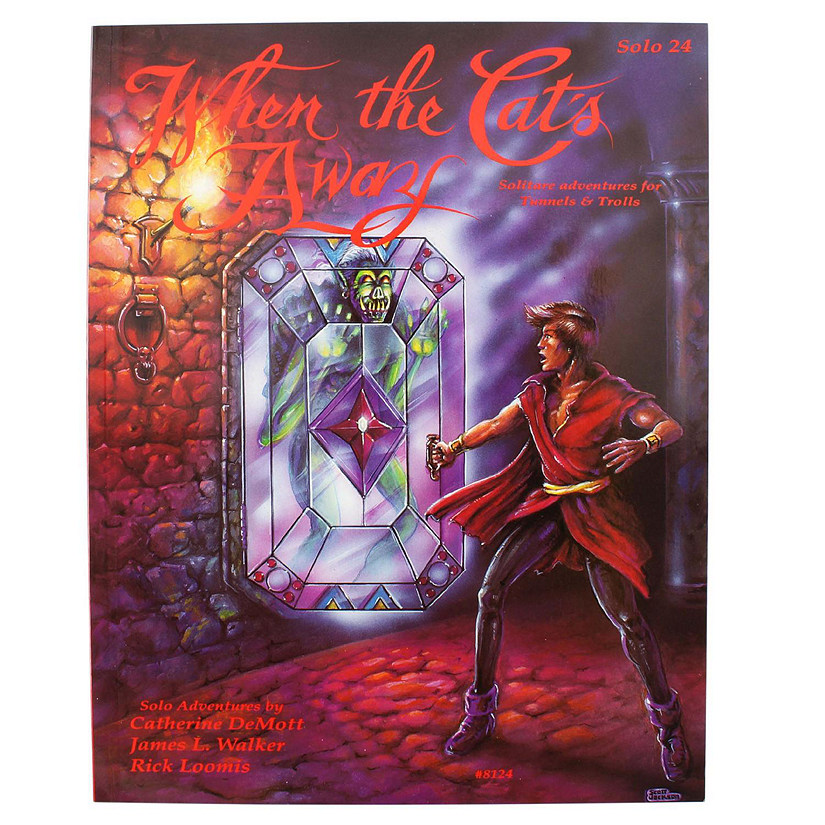 Tunnels & Trolls Solo Adventure 24: When the Cat's Away, Fantasy Role Playing Game Module Image