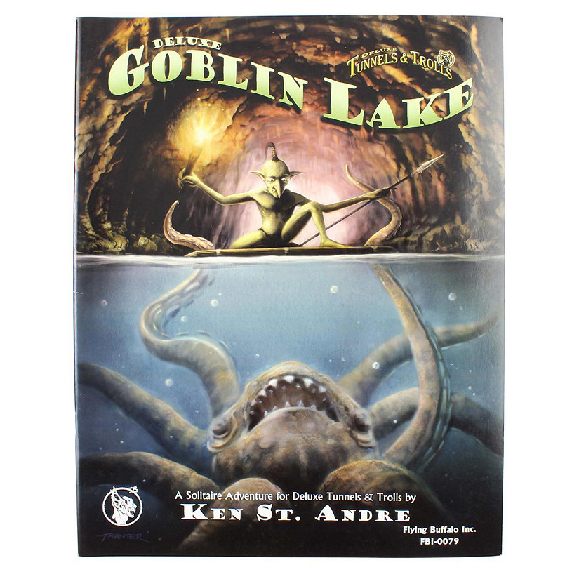 Tunnels & Trolls Solo Adventure 26: Deluxe Goblin Lake, Fantasy Role Playing Game Module Image