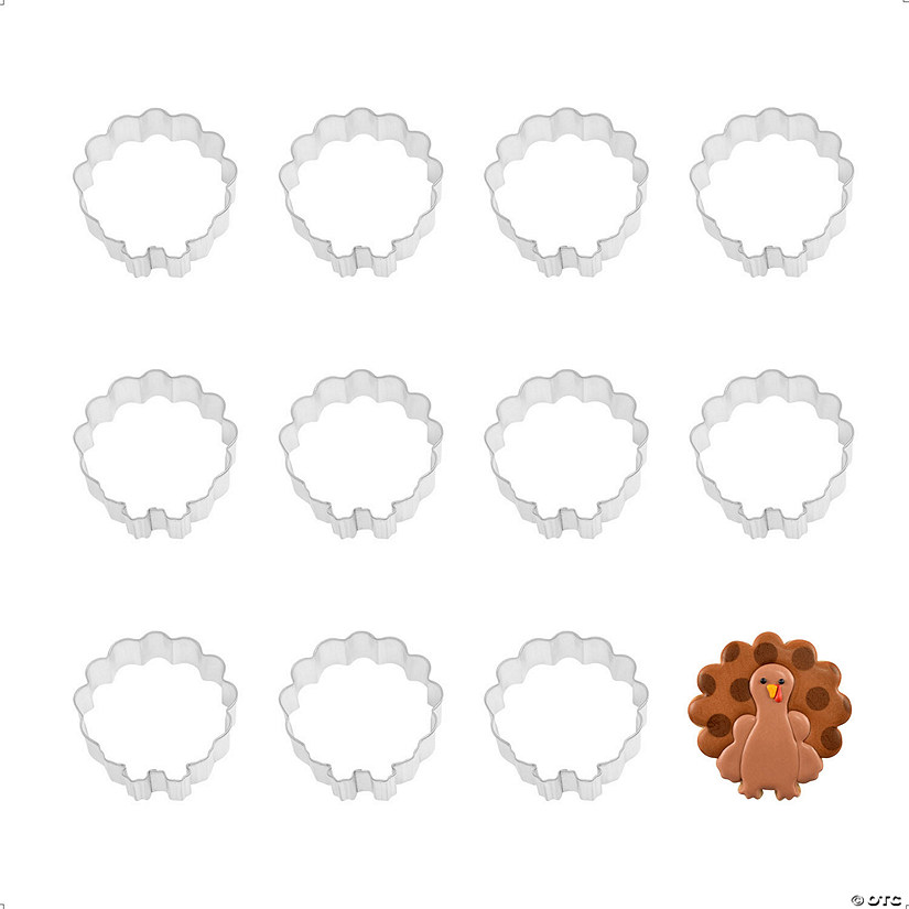Turkey 3.5" Cookie Cutters Image