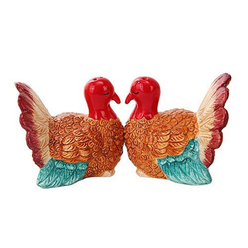 Turkey Ceramic Salt and Pepper Shaker Set Image