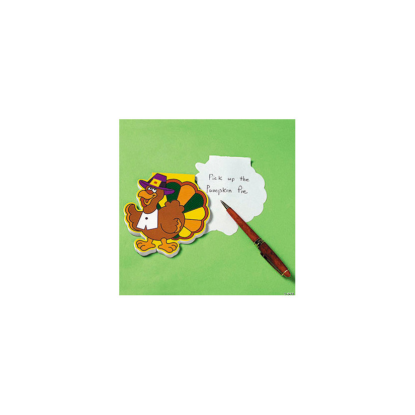 Turkey Die Cut Notepads - Discontinued