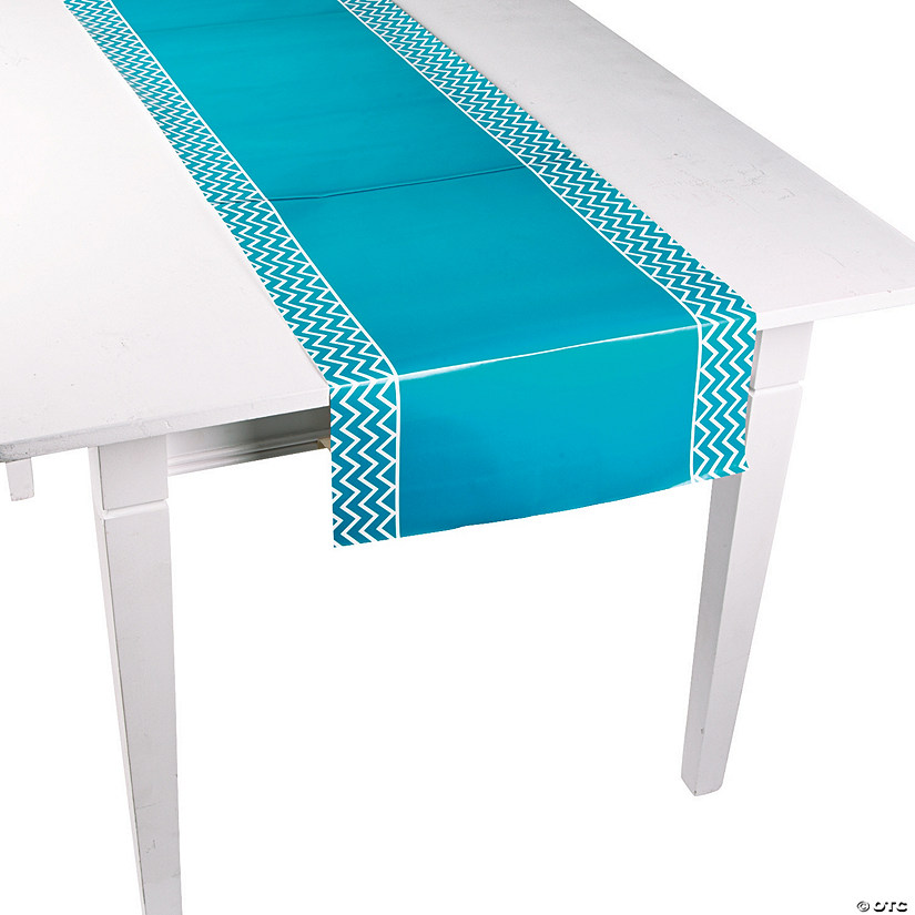 Turquoise Chevron Table Runner Discontinued